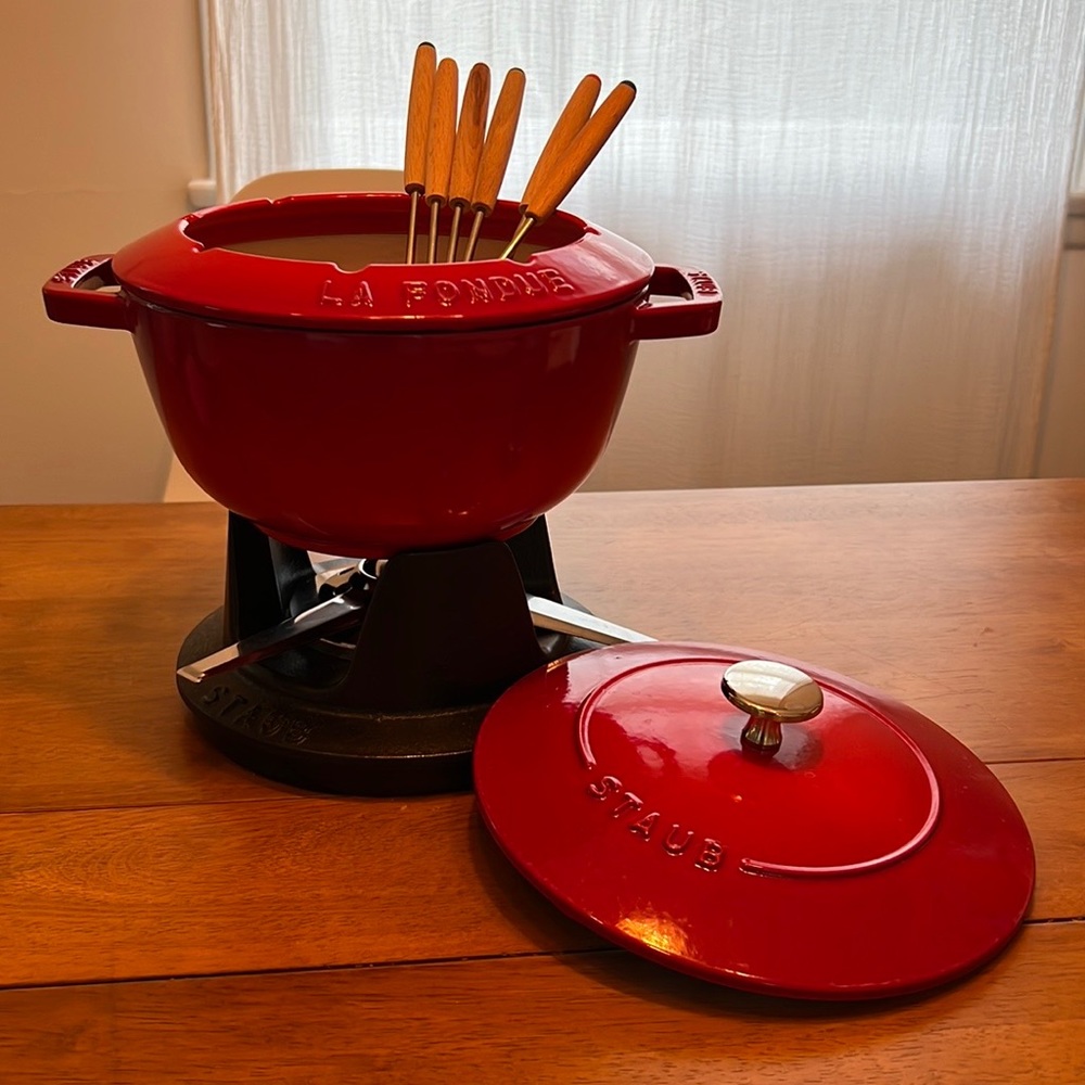 Staub Fondue Pot Set